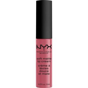 NYX PROFESSIONAL MAKEUP Professional Makeup Soft Matte Lip Cream Ikonická tekutá rtěnka - Montreal 8 ml obraz