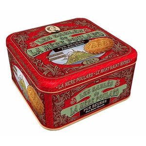 LA MÉRE POULARD Coffret Pure butter biscuit plech 250 g obraz