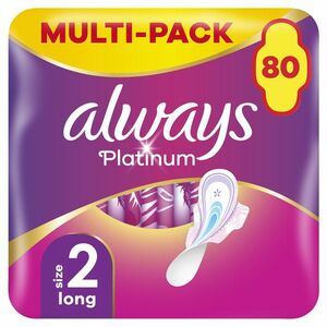 ALWAYS Platinum Super hygienické vložky s křidélky 80 ks obraz