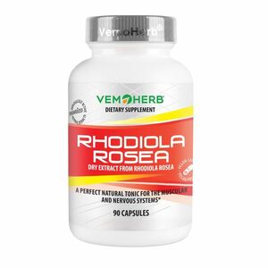 VEMOHERB Rhodiola Rosea 90 kapslí obraz