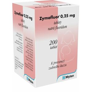 ZYMAFLUOR 0.25 mg 200 tablet obraz