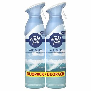 AMBIPUR Ocean Mist Osvěžovač vzduchu ve spreji 2 x 185 ml obraz