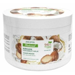 AROMA Maska na objem a lesk vlasů Argan & Coconut Milk 450 ml obraz