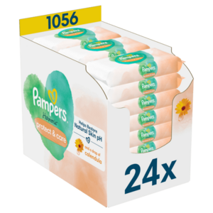 PAMPERS Harmonie Protect & Care Dětské Čisticí Ubrousky 24 x 44 ks obraz