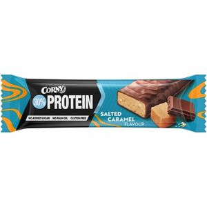 CORNY Protein 30 % proteinová tyčinka slaný karamel 50 g obraz