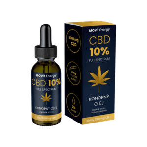 MOVIT ENERGY CBD 10% Full Spectrum Konopný olej 10 ml obraz