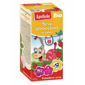 APOTHEKE Dětský Pohádkový sirup Jitrocelový 250 g obraz