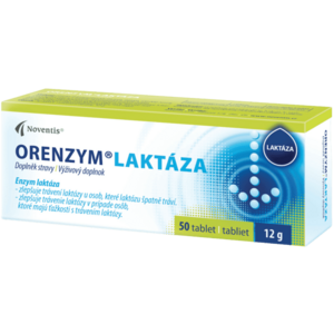 NOVENTIS Orenzym Laktaza 50 tablet obraz