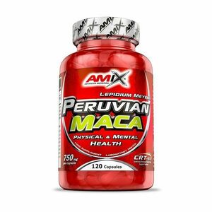 AMIX Peruvian Maca 750 mg 120 kapslí obraz