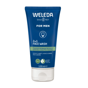 WELEDA For Men 2v1 Čistící gel na obličej a vousy obraz