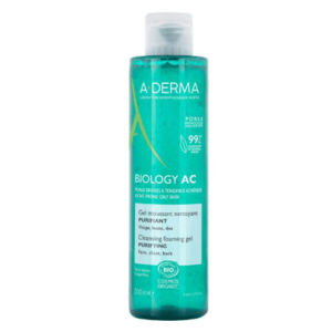 A-DERMA Biology AC Čisticí pěnivý gel 200 ml obraz