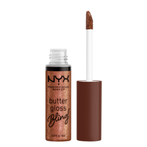 NYX PROFESSIONAL MAKEUP Butter gloss bling lip gloss 08 HU$TLA obraz