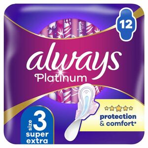 ALWAYS Platinum Day & Night hygienické vložky s křidélky 12 ks obraz