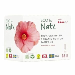 ECO BY NATY Dámské ECO tampóny super 18 ks obraz