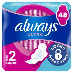 ALWAYS Ultra hygienické vložky s křidélky (velikost 2) 48 ks obraz