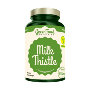 GREENFOOD NUTRITION Milk Thistle (Ostropestřec mariánský) 90 kapslí obraz