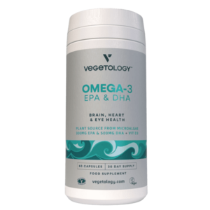 VEGETOLOGY Omega-3 - EPA a DHA + vitamín D3 60 kapslí obraz