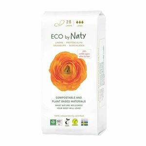 ECO BY NATY Dámské ECO slipové vložky super 28 ks obraz