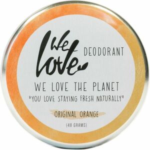 WE LOVE THE PLANET Krémový deodorant "Original Orange" přírodní 48 g obraz