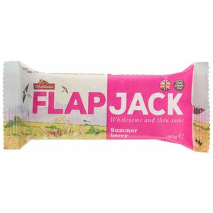 WHOLEBAKE Flapjack ovesný malina-jahoda bezlepkový 80 g obraz