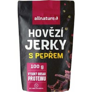 ALLNATURE BEEF Pepper Jerky 100 g obraz