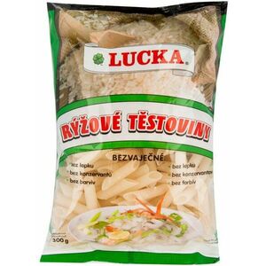 LUCKA Těstoviny penne rýžové bezlepkové 300 g obraz