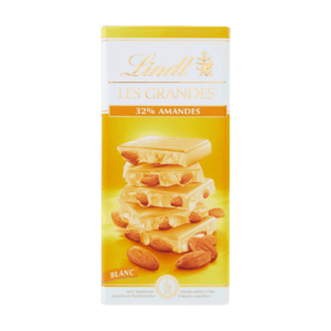 LINDT Les Grandes White Almond 150 g obraz