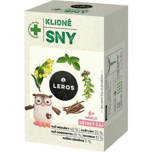 LEROS Dětský čaj klidné sny 30 g obraz