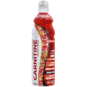 NUTREND Carnitine activity drink s kofeinem, červený pomeranč obraz