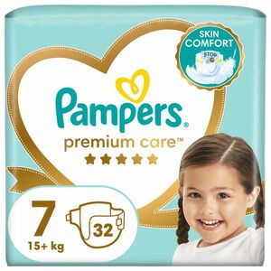 PAMPERS Premium Care velikost 7, 15kg+, 32 ks obraz