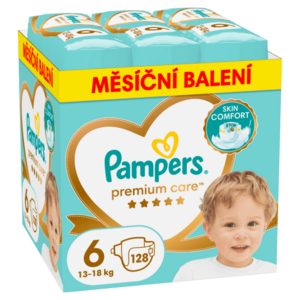 PAMPERS Premium Care Vel. 6, 13kg-18kg, 128 ks obraz