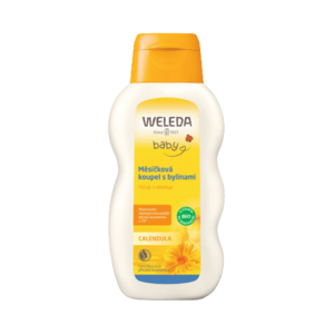 WELEDA Měsíčková koupel s bylinami 200 ml obraz