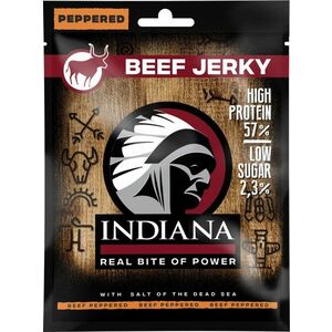 INDIANA JERKY Hovězí Peppered 25 g obraz