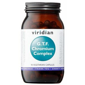 VIRIDIAN G.T.F. Chromium Complex (Komplex zinku, ALA a chromu) 90 kapslí obraz