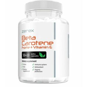 ZEREX Betakaroten Forte + Vitamin E - zářivá a mladá pleť 60 kapslí obraz