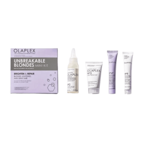 OLAPLEX Unbreakable Blondes Kit Mini kit sada 4 ks obraz