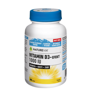 NATUREVIA Vitamin D3-efekt 1000 I.U. 90 tablet obraz