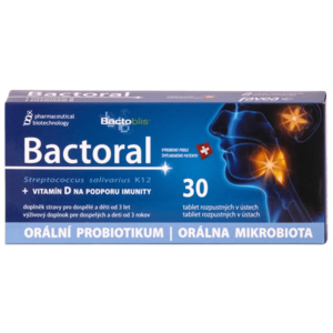 FAVEA Bactoral + Vitamín D 30 tablet obraz