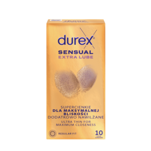 DUREX Sensual Extra Lube 10 ks obraz