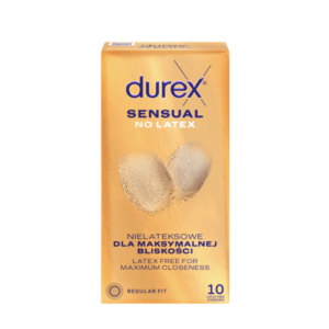 DUREX Sensual No Latex 10 ks obraz