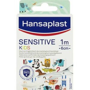 HANSAPLAST Sensitive Kids zvířátka dětské náplasti 1 m x 6 cm obraz