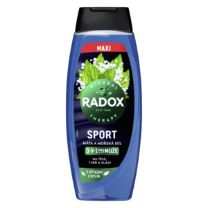 RADOX sprchový gel pro muže Sport 450 ml obraz