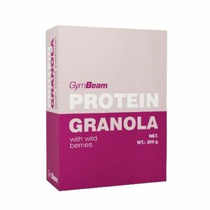 GYMBEAM Proteinová granola s lesním ovocem 300 g obraz