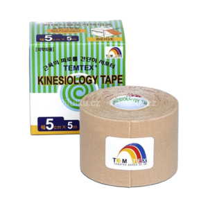 TEMTEX Kinesio tape classic, béžová tejpovací páska 5 cm x 5 m obraz