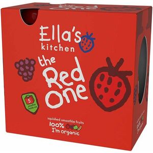 ELLA'S KITCHEN BIO RED ONE ovocné pyré s jahodami 5 x 90 g obraz