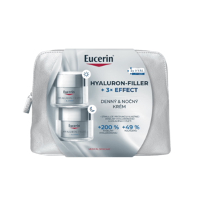 EUCERIN taštička Hyaluron-Filler + 3x Effect Denní krém + Noční krém obraz