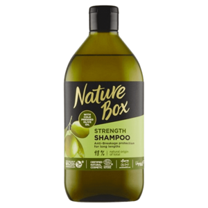 NATURE BOX Olive Oil, Ochranný šampon proti lámavosti vlasů 385 ml obraz