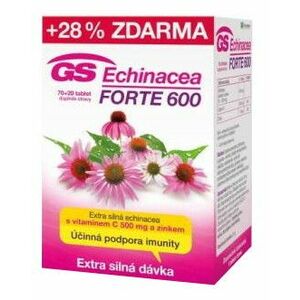 GS Echinacea Forte 600 90 tablet obraz