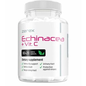 ZEREX Echinacea + Vitamín C - ochrana před viry a bakteriemi 90 měkkých tobolek obraz