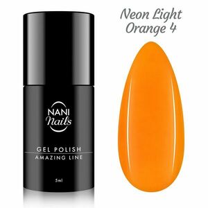 NANI gel lak Amazing Line 5 ml - Neon Light Orange obraz